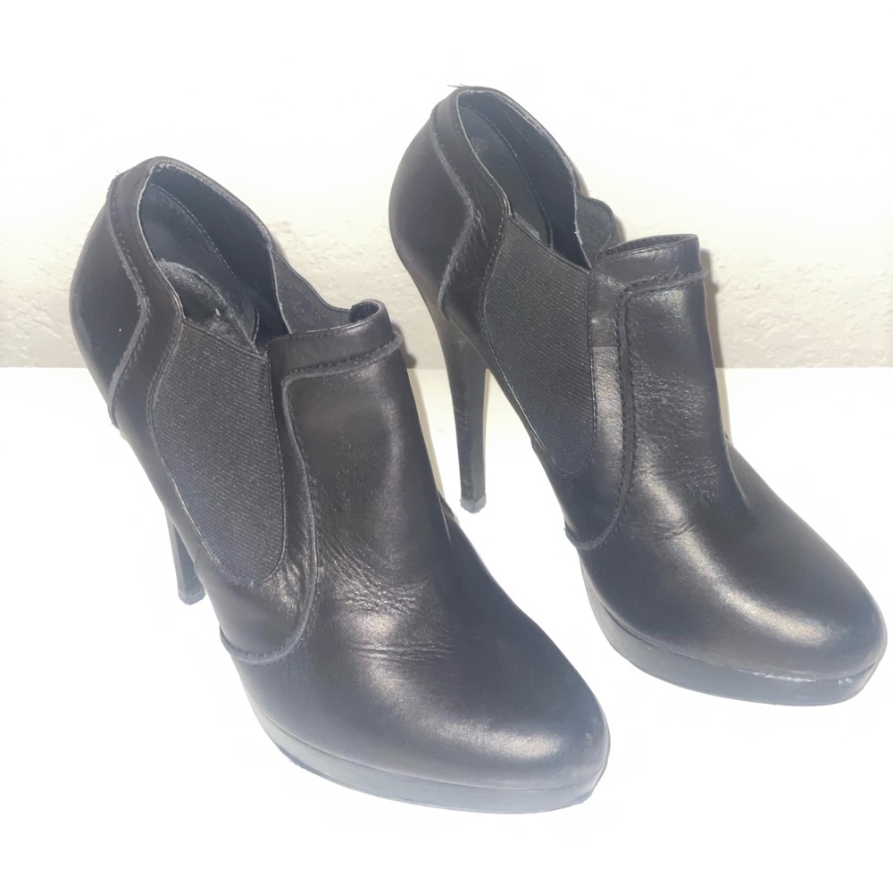 Black Heel Boots -Aldo